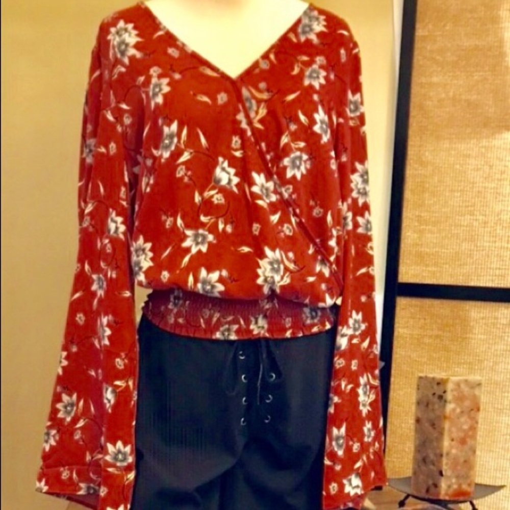 Sienna Sky Bell Sleeve Top